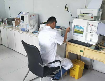 醫用微量元素分析儀抵達高廟王衛生院