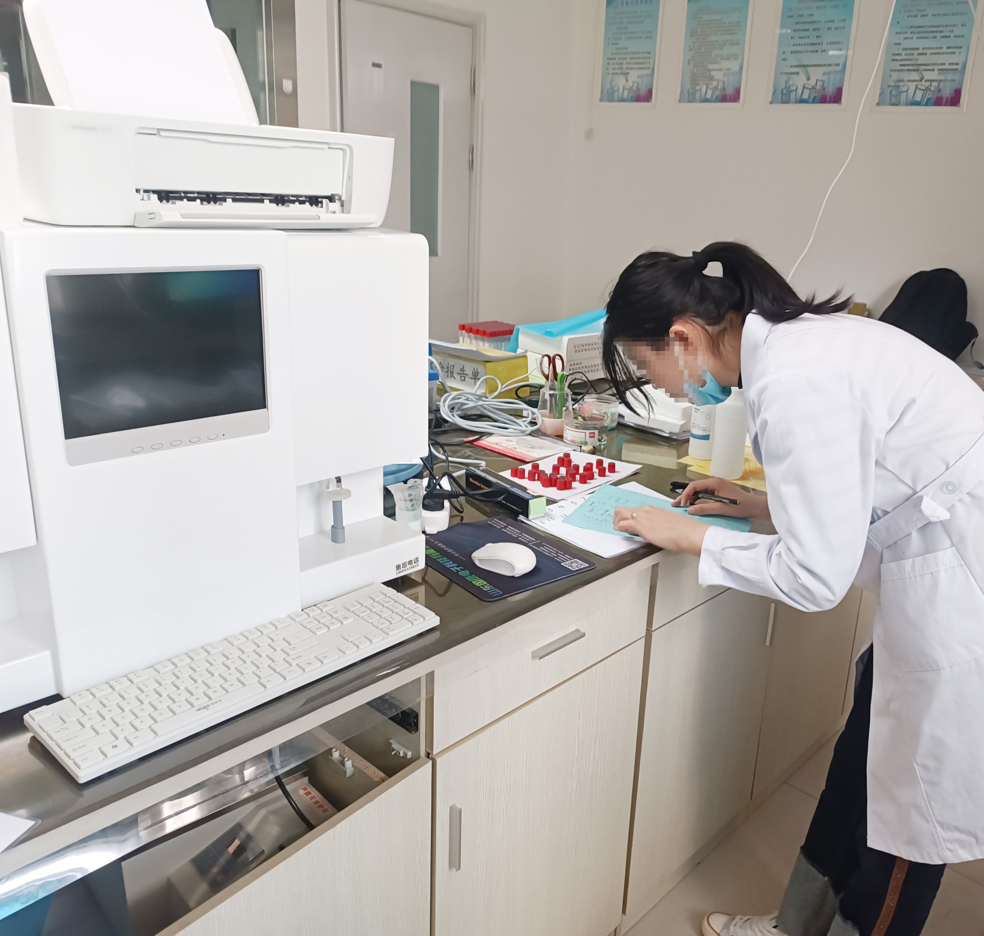 山東國康GK-1微量元素分析儀在甘肅蘭州安寧區銀灘路街道社區衛生服務中心裝機