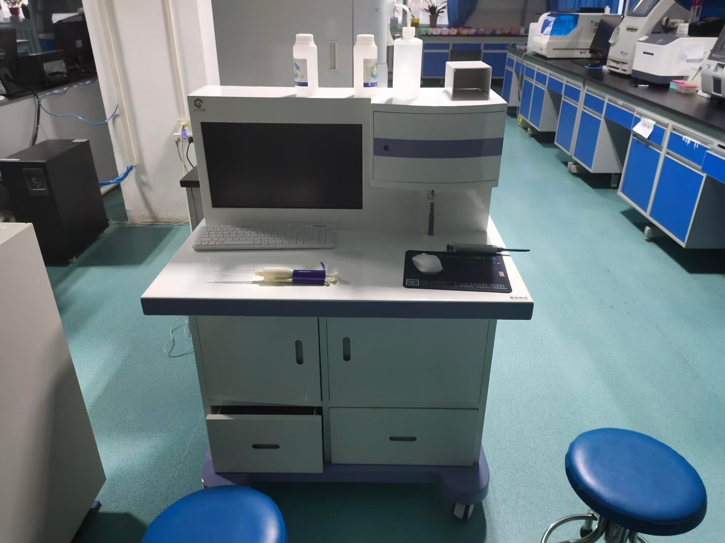 [新設備]醫用微量元素分析儀器在隴西中醫醫院安裝培訓完成11.17